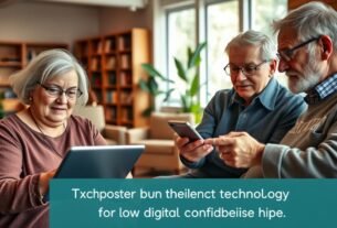 adapting digital interfaces for low tech confidence adults