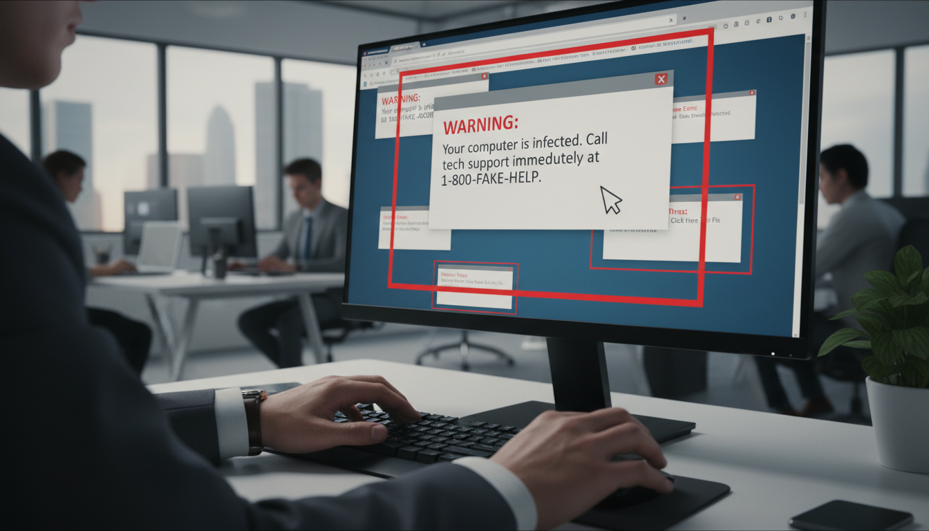 avoiding phishing emails and fake support messages