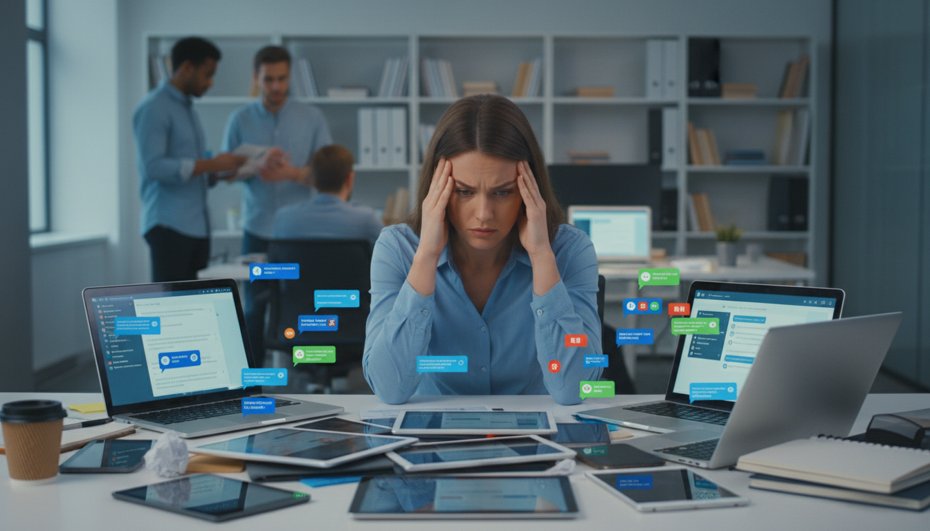 managing communication apps without overload