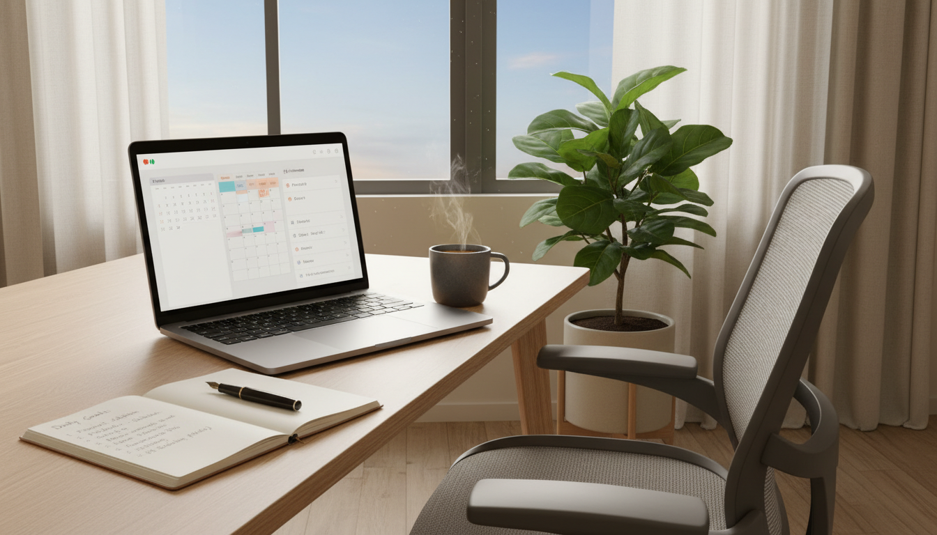 simplifying digital routines for consistency