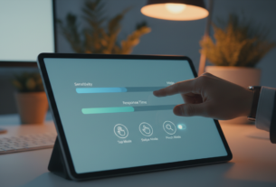 touch sensitivity tuning for comfort
