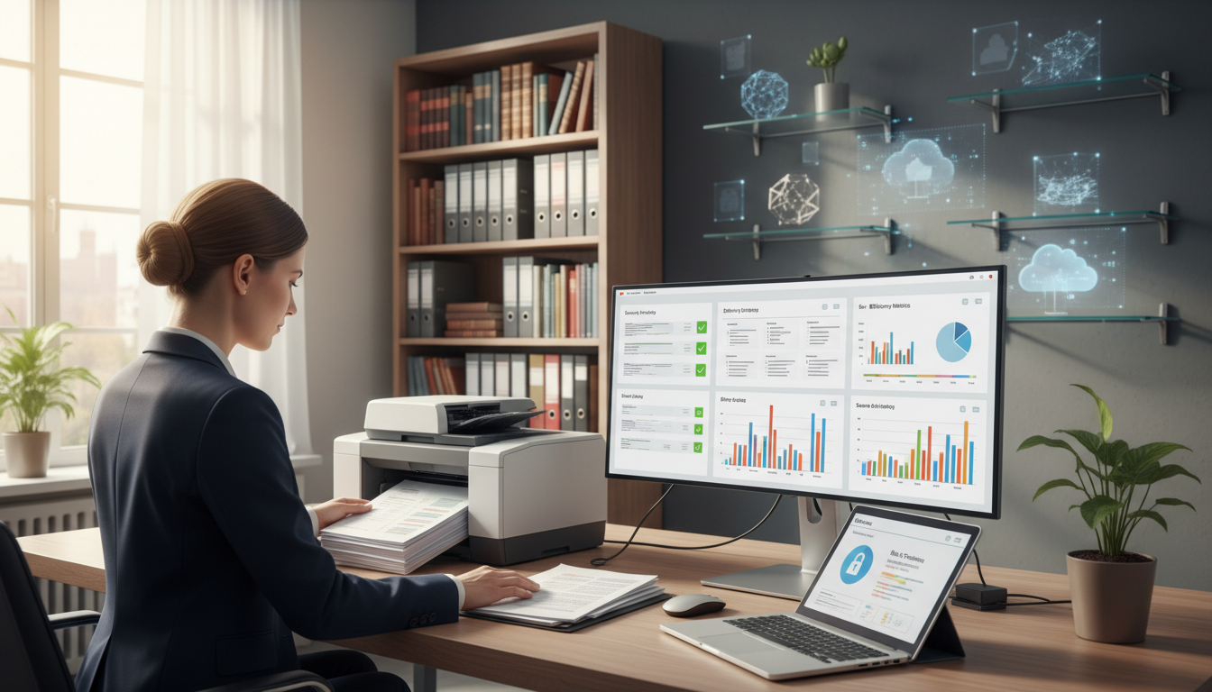 using digital tools to replace paperwork safely